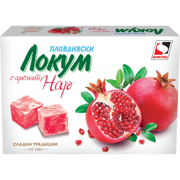 ЛОКУМ ОБИК.140ГР.КРИСТАЛ (бр.)